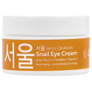 SeoulCeuticals, Creme de Caracol para a Área dos Olhos, 15 ml (0,5 fl oz)