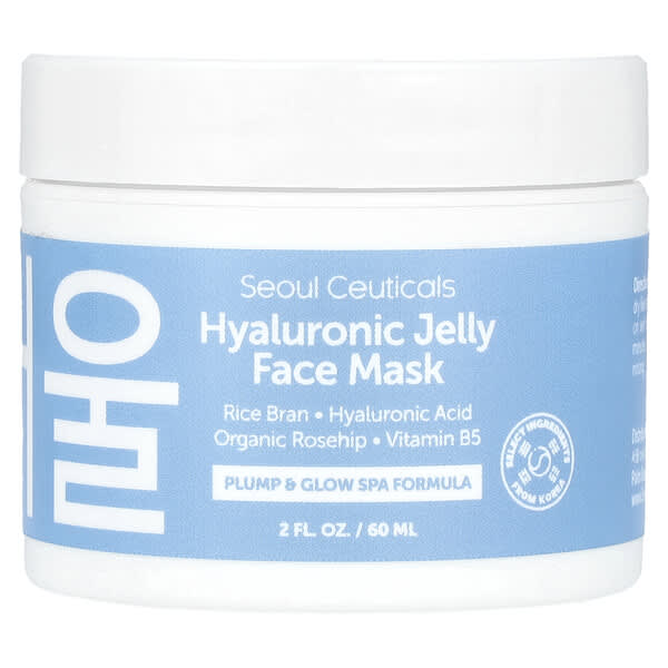 SeoulCeuticals, Маска для лица с гиалуроновым желе, 60 мл (2 жидк. унц.)