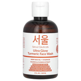 SeoulCeuticals, Ultra Glow Turmeric Face Wash, Kurkuma-Gesichtsreiniger, 120 ml (4 fl. oz.)