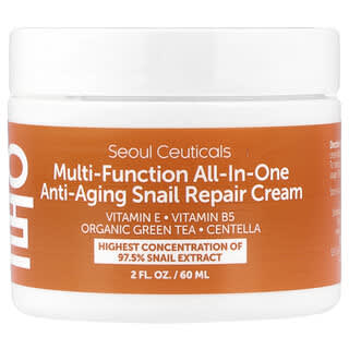 SeoulCeuticals, Multi-Function All-In-One Anti-Aging Snail Repair Cream, 2 fl oz (60 ml)