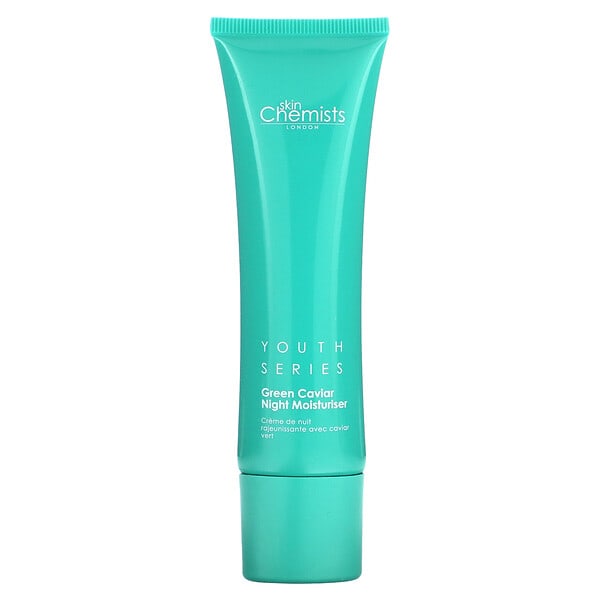 skinChemists, Youth Series, 그린 캐비아 나이트 모이스처라이저, 50ml(1.69fl oz)