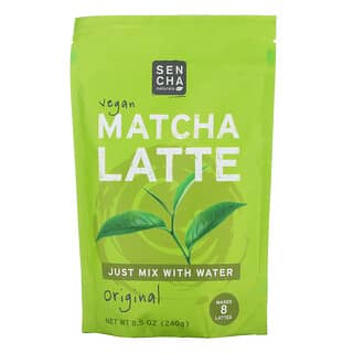 Sencha Naturals, Latte matcha vegano, Original, 240 g (8,5 oz)