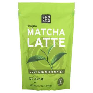 Sencha Naturals, Latte matcha vegano, Original, 240 g (8,5 oz)