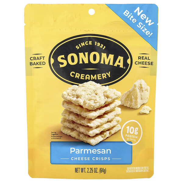 Sonoma Creamery, 芝士脆片，帕瑪森乾酪，2.25 盎司（64 克）