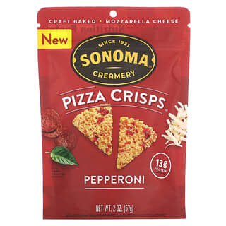 Sonoma Creamery, Pizza Crisps, Pepperoni, 2 oz (57 g)