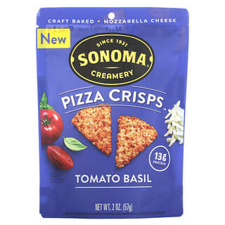 Sonoma Creamery‏, Pizza Crisps, Tomato Basil, 2 oz (57 g)
