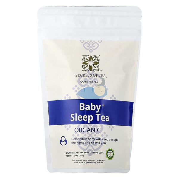 Organic Baby® Sleep Tea, Caffeine Free, 20 Unbleached Tea Bags, 1 oz (28 g)