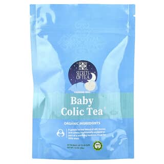 Secrets of Tea, Baby Colic Tea® orgánico, Sin cafeína, 20 bolsitas de té sin blanquear, 28 g (1 oz)