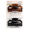 Claw Clips, Assorted Colors, 3 Pieces
