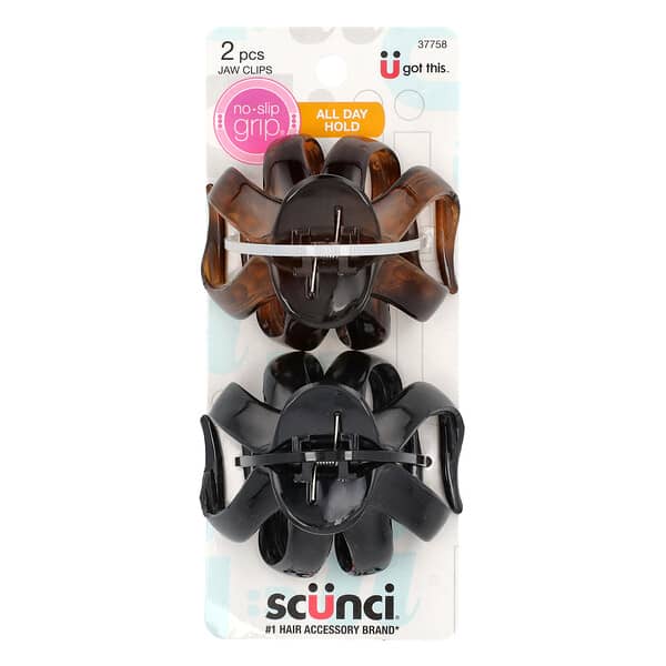 Scunci, 노 슬립 그립, 조 클립, 옥토퍼스 클로, 2개