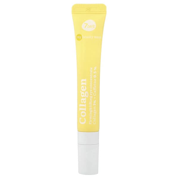 7Days Beauty, 콜라겐, 듀얼 액션 퍼밍 & 리프팅 아이 크림, 18ml(0.6fl oz)