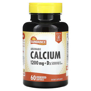 Sundance Vitamins, Absorbable Calcium, 60 Quick Release Softgels