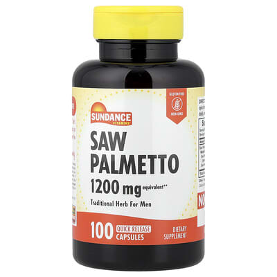 Sundance Vitamins, Saw Palmetto, 1,200 mg, 100 Quick Release Capsules