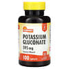 Gluconato de potasio, 595 mg, 100 comprimidos