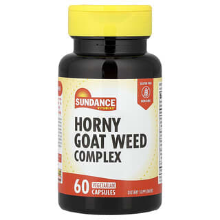 Sundance Vitamins, Horny Goat Weed Complex, 60 Vegetarian Capsules