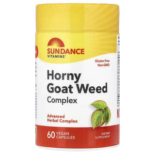 Sundance Vitamins, Horny Goat Weed Complex, 60 Vegan Capsules