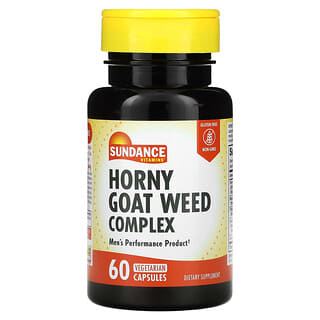 Sundance Vitamins, Horny Goat Weed Complex, 60 vegetarische Kapseln