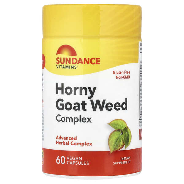 Sundance, 淫羊藿複合物，60 粒素食膠囊