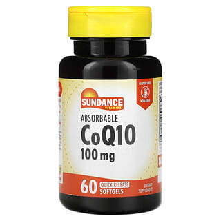 Sundance Vitamins, Absorbable CoQ10, 100 mg, 60 Quick Release Softgels