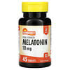 Melatonina, Força Extra, 10 mg, 45 Comprimidos
