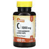Витамин C + биофлавоноиды и шиповник, 100 капсуловидных таблеток, покрытых оболочкой