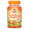 Gommes à la vitamine C une fois par jour, Orange naturelle, 90 gommes