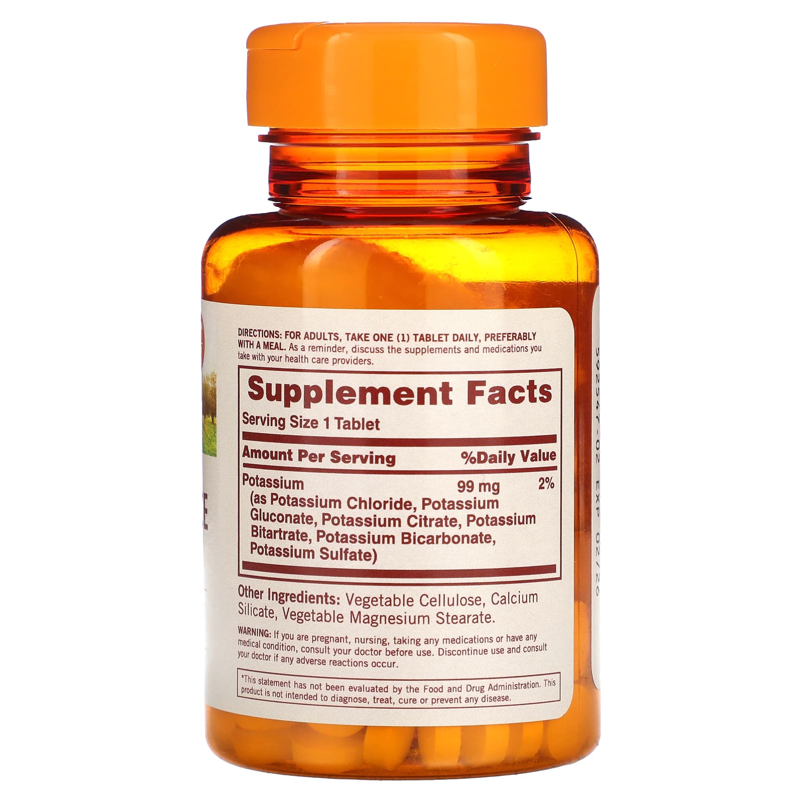 Sundown Naturals Multi Source Potassium 90 Tablets