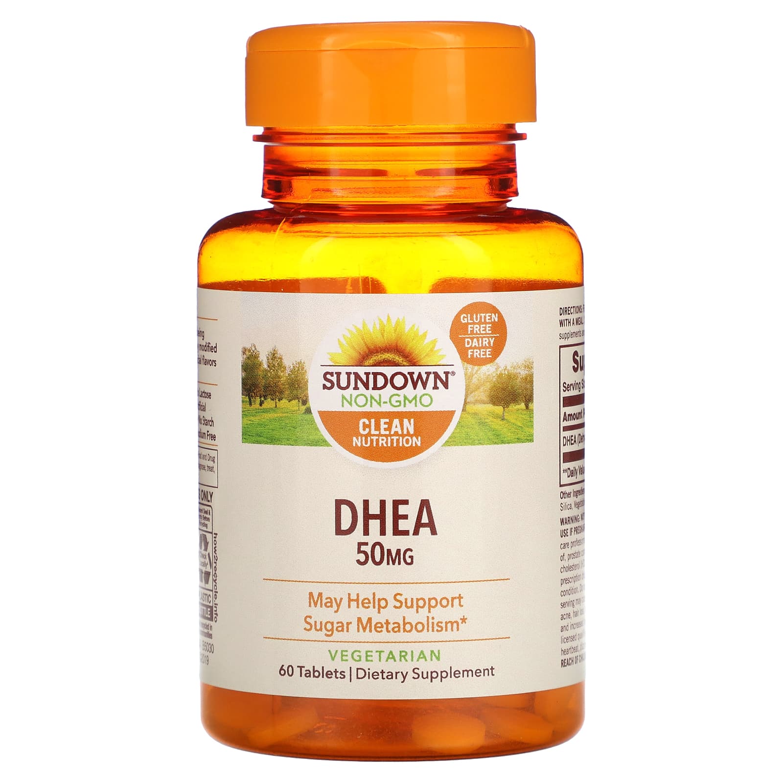 DHEA、50mg、タブレット60粒