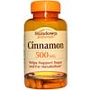 Cinnamon, 500 mg, 100 Capsules