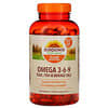 Omega 3-6-9 Flax, Fish & Borage Oils, 200 Softgels