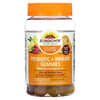 Жевательные мармеладки с пробиотиком и иммунитетом, ананас, малина и апельсин, 60 жевательных таблеток