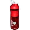SportMixer Blender Bottle, Red/White, 28 oz