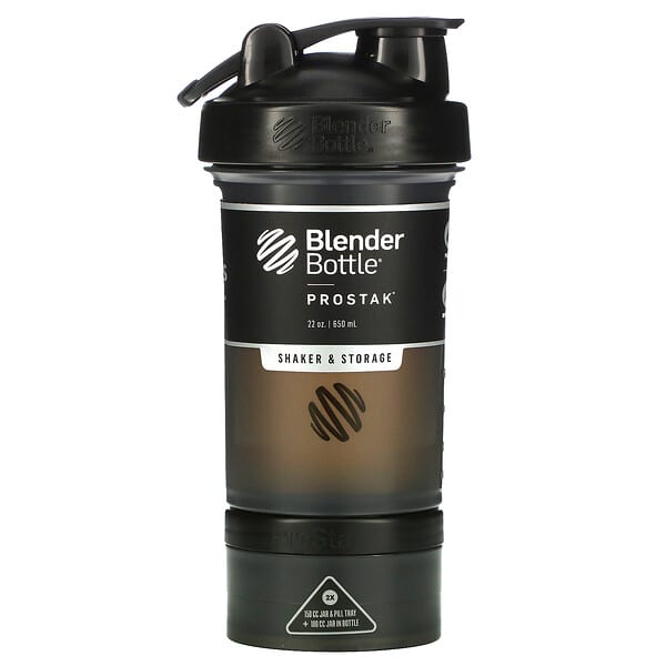 Blender Bottle, ブレンダーボトル, プロスタック, ブラック, 22 oz