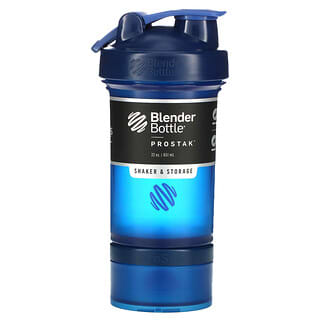 Blender Bottle, ProStak, Marinho, 651 ml (22 oz)
