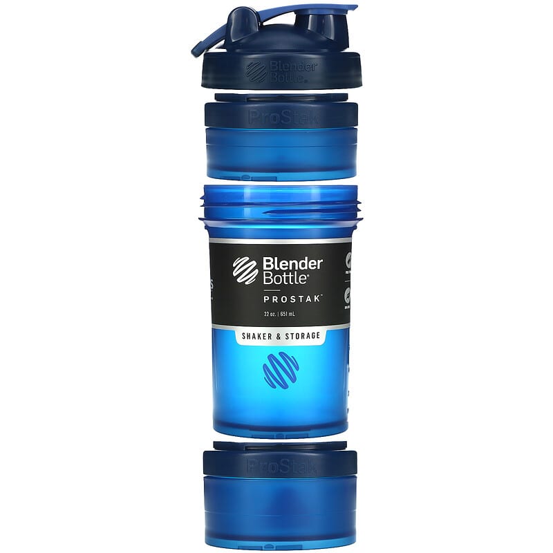 Blender Bottle - ProSTAK, Ocean Blue
