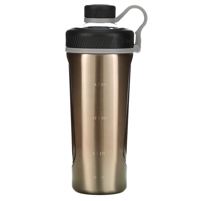 BlenderBottle Radian Insulated Stainless Steel Shaker Bottle Matte Black 26 oz