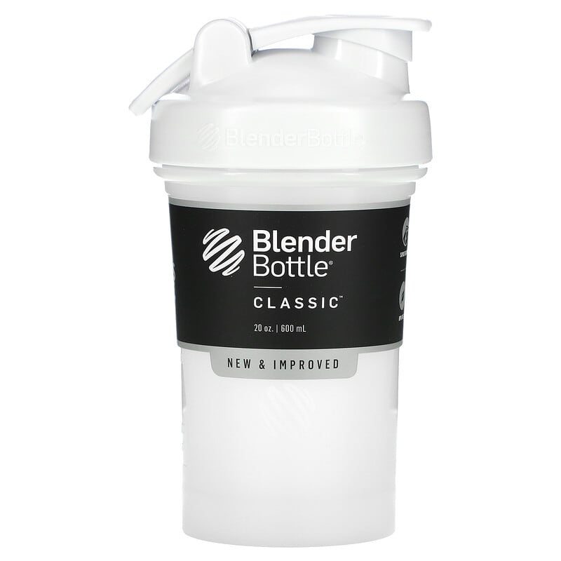 Blender Bottle - Classic , 20 oz / White