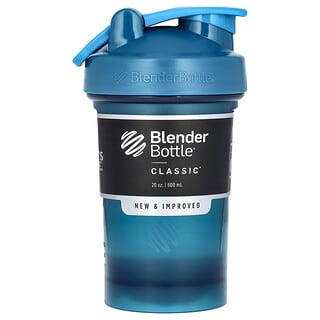 Blender Bottle, Clássico, Azul Oceano, 600 ml (20 oz)
