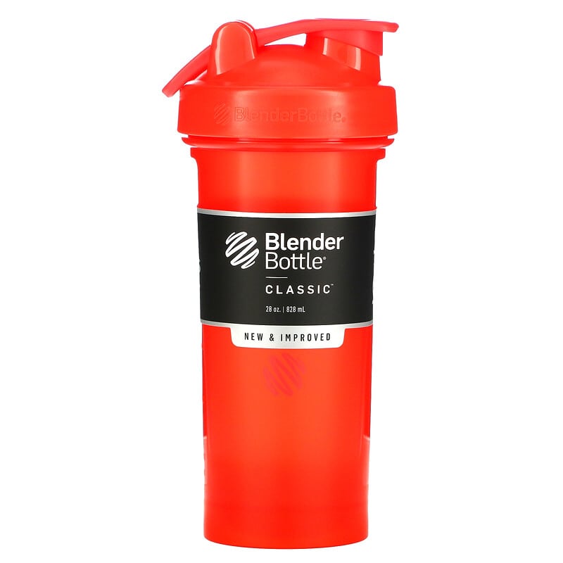 Blender Bottle Classic With Loop Red 28 ounce New