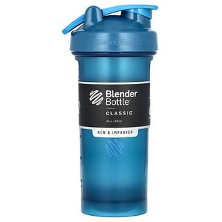 Blender Bottle, Clásico con asa, Azul océano, 828 ml (28 oz)