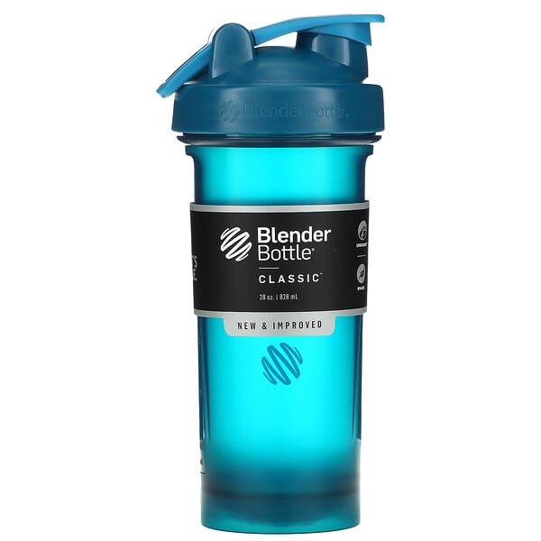 Blender Bottle, Classic（クラシック）ループ付き、オーシャンブルー、828ml（28オンス）