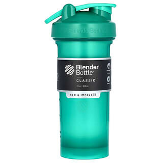 Blender Bottle, Classic With Loop, классический шейкер с петелькой, изумрудный, 828 мл (28 унций)