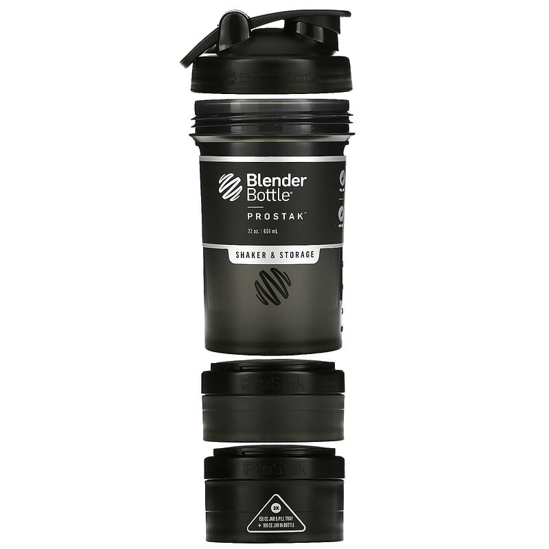 Blender Bottle - ProStak, Smoke Grey