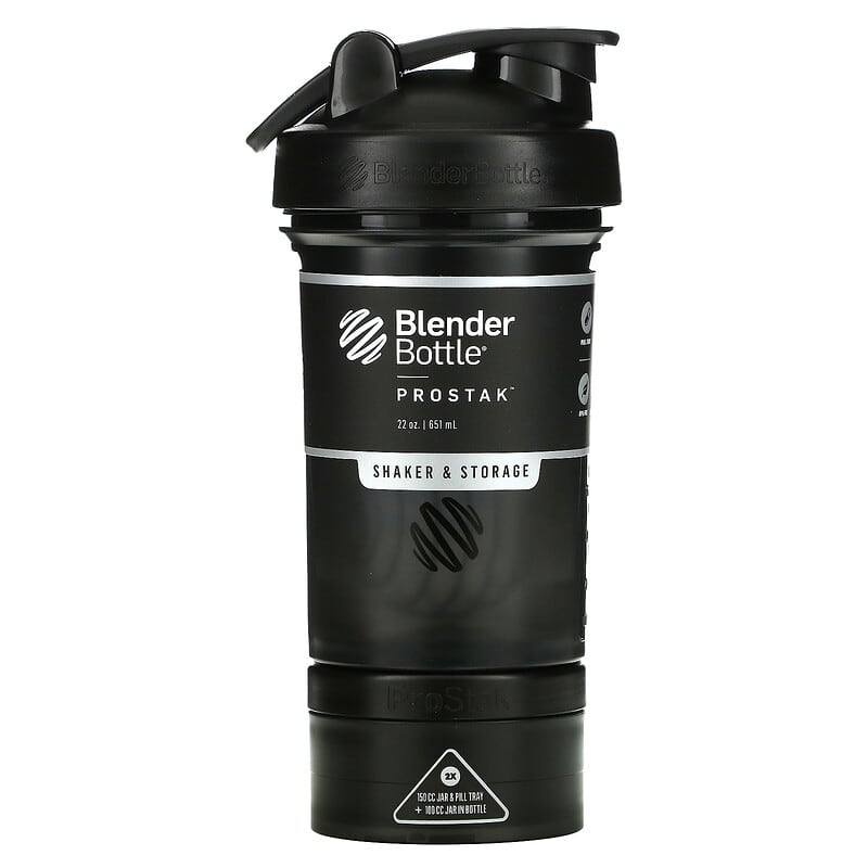 Convenient Container Combines: Blender Bottle ProStak Review 