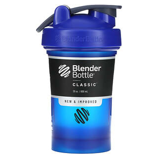 Blender Bottle, Clássico, BC Reflex Blue, 600 ml (20 oz)