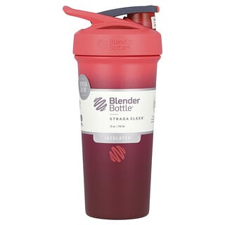 Blender Bottle, Strada Sleek™，隔熱不鏽鋼，桑格利亞，25 盎司（740 毫升）