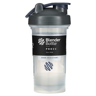 Blender Bottle, Serie profesional, Pro24, FC Grey, 710 ml (24 oz)
