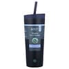 Blender Bottle, Shaker 2-in -1 Tumbler, Midnight, 24 oz (710 ml)