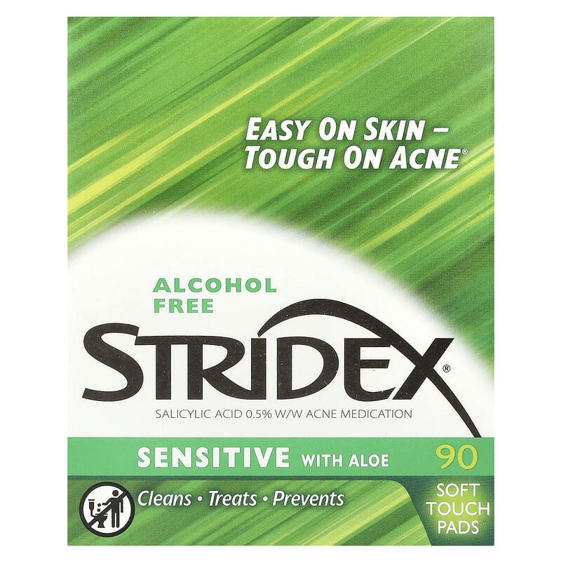 Sensitive with Aloe, Alcohol Free, 90 Soft Touch Pads