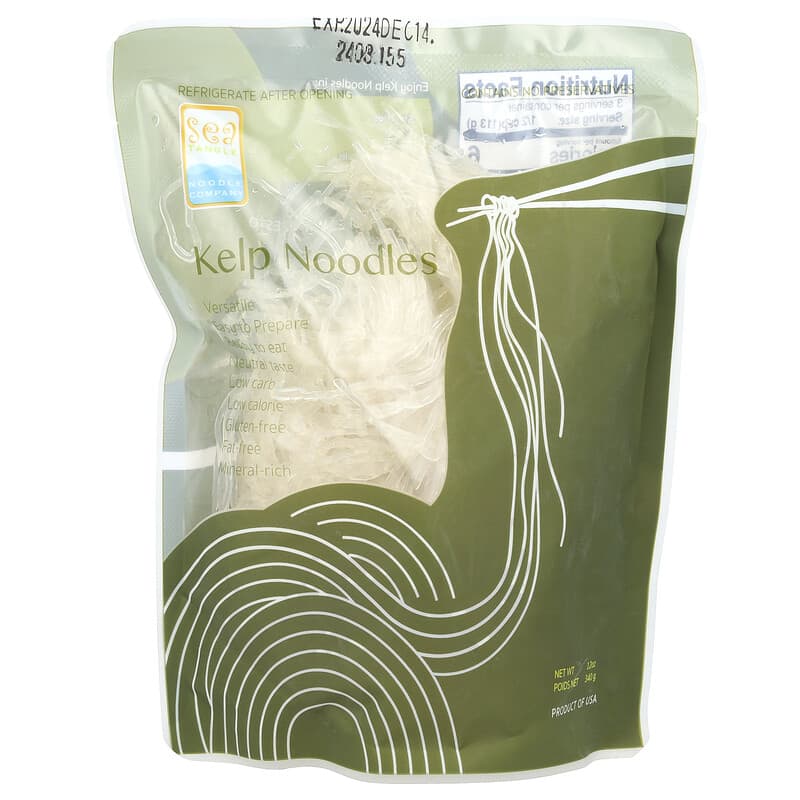 Kelp noodles nutrition hotsell